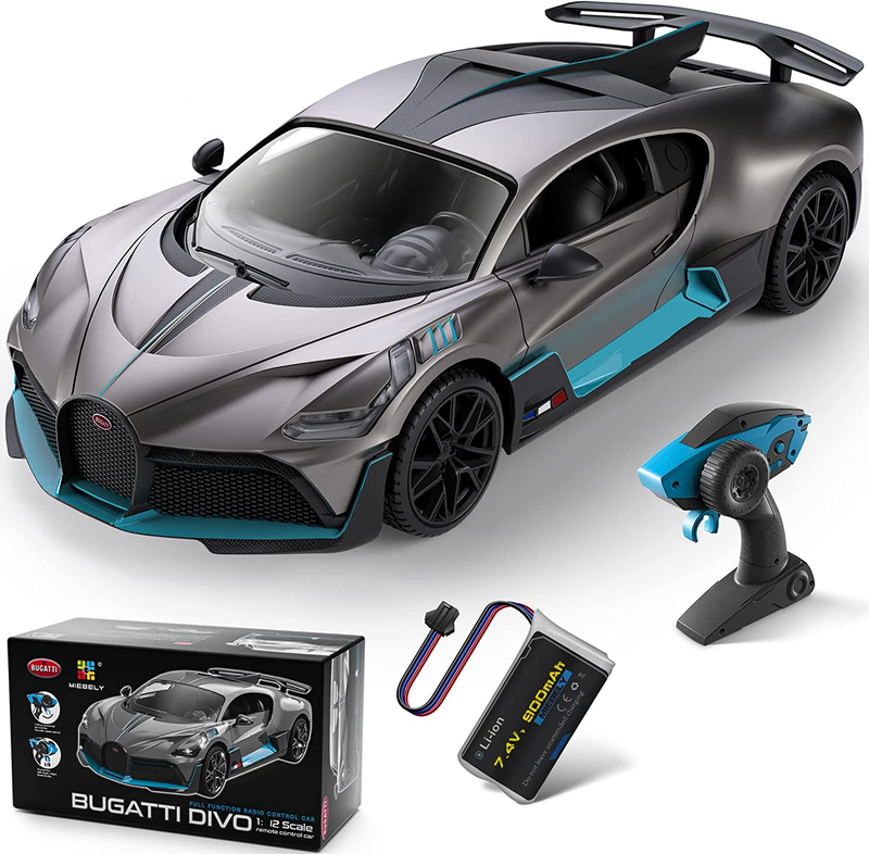, Bugatti Divo 1/12 Scale Rc Cars 12km/h, 2.4ghz Licen