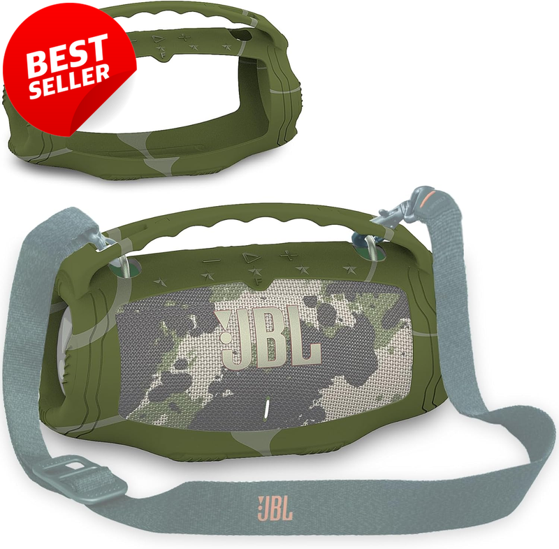 JBL Xtreme 4 Silicone Protective Case Cover Shockproof Skin Camo - US