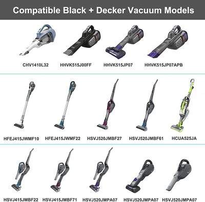 AC Adapter Charger For Black and Decker HHVK515J00FF Handheld Vacuum Power Cord