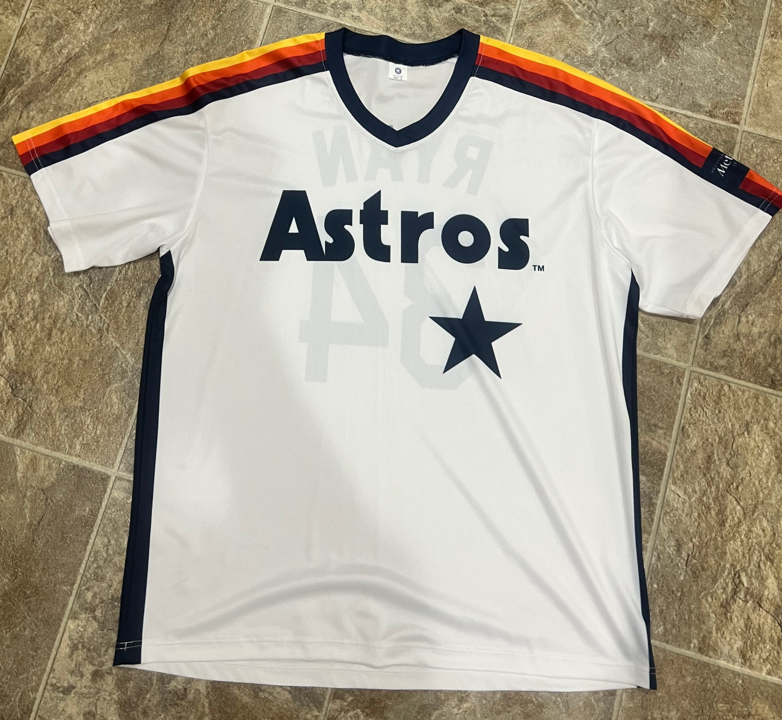 Astrosユニフォーム RYAN  サイズL Houston Astros Nolan Ryan jersey 34 – CAP USA NYC