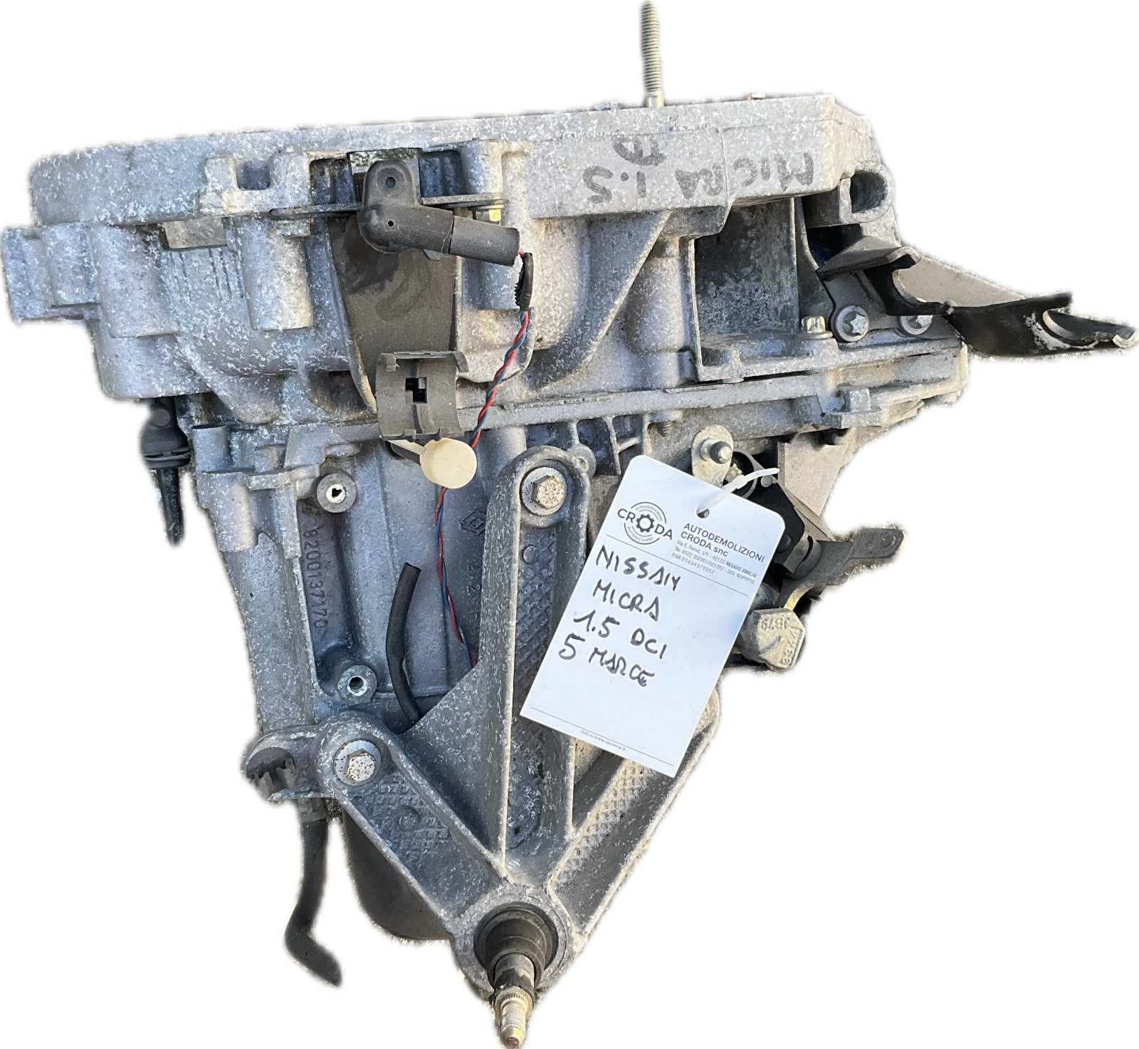 Cambio manuale per modello NISSAN MICRA 1.5 diesel 5 MARCE ricambio usato