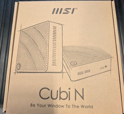 Cubi N 9s6-b0a111-227 Celeron N4500 4GB RAM 128GB SSD Windows 11 Sealed Mini PC