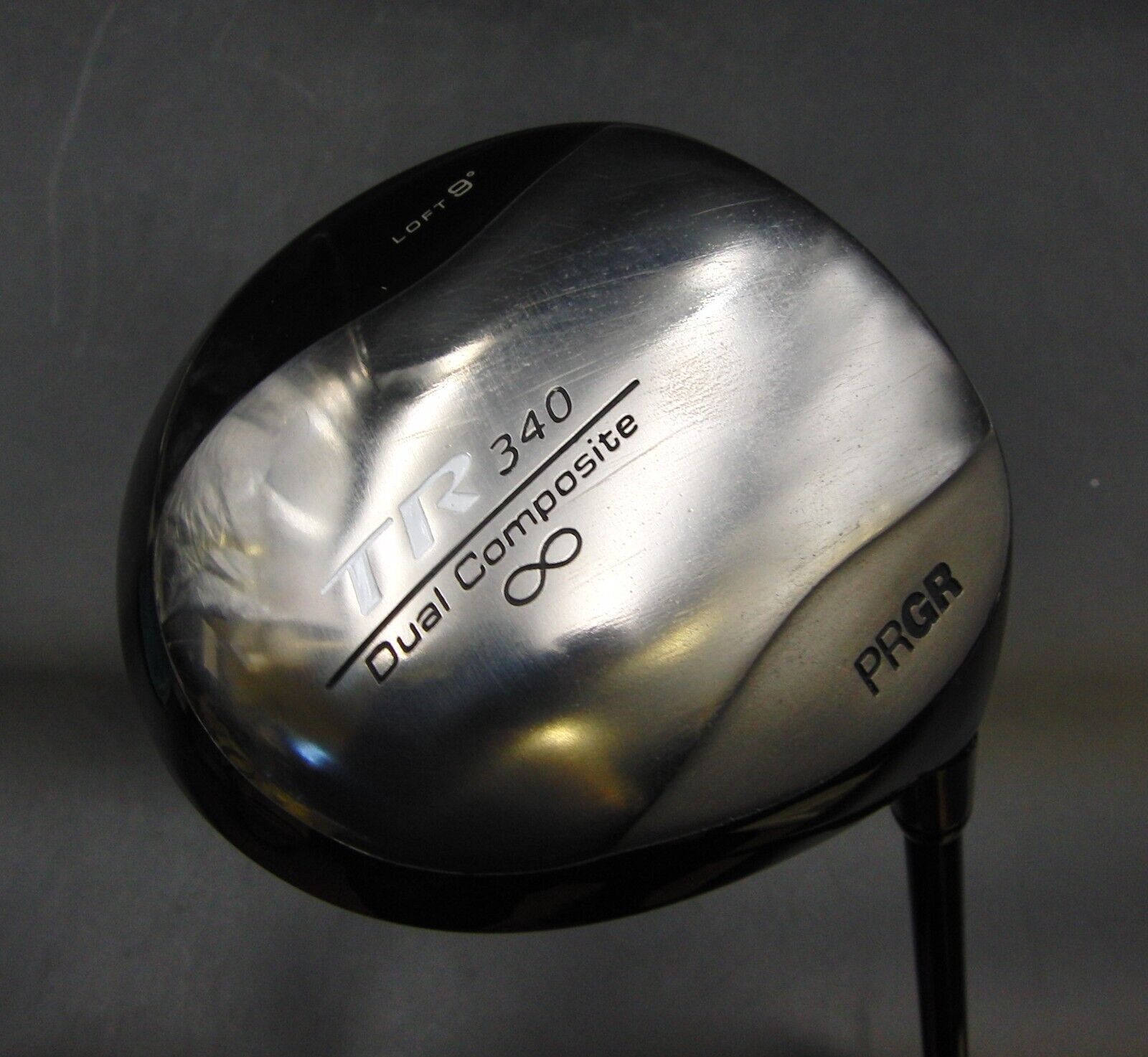 PRGR TR340 Dual Composite 9° Driver Regular Graphite Shaft PRGR Grip PRGR TR340 Dual Composite 9° Driver Regular Graphite Shaft PRGR Grip