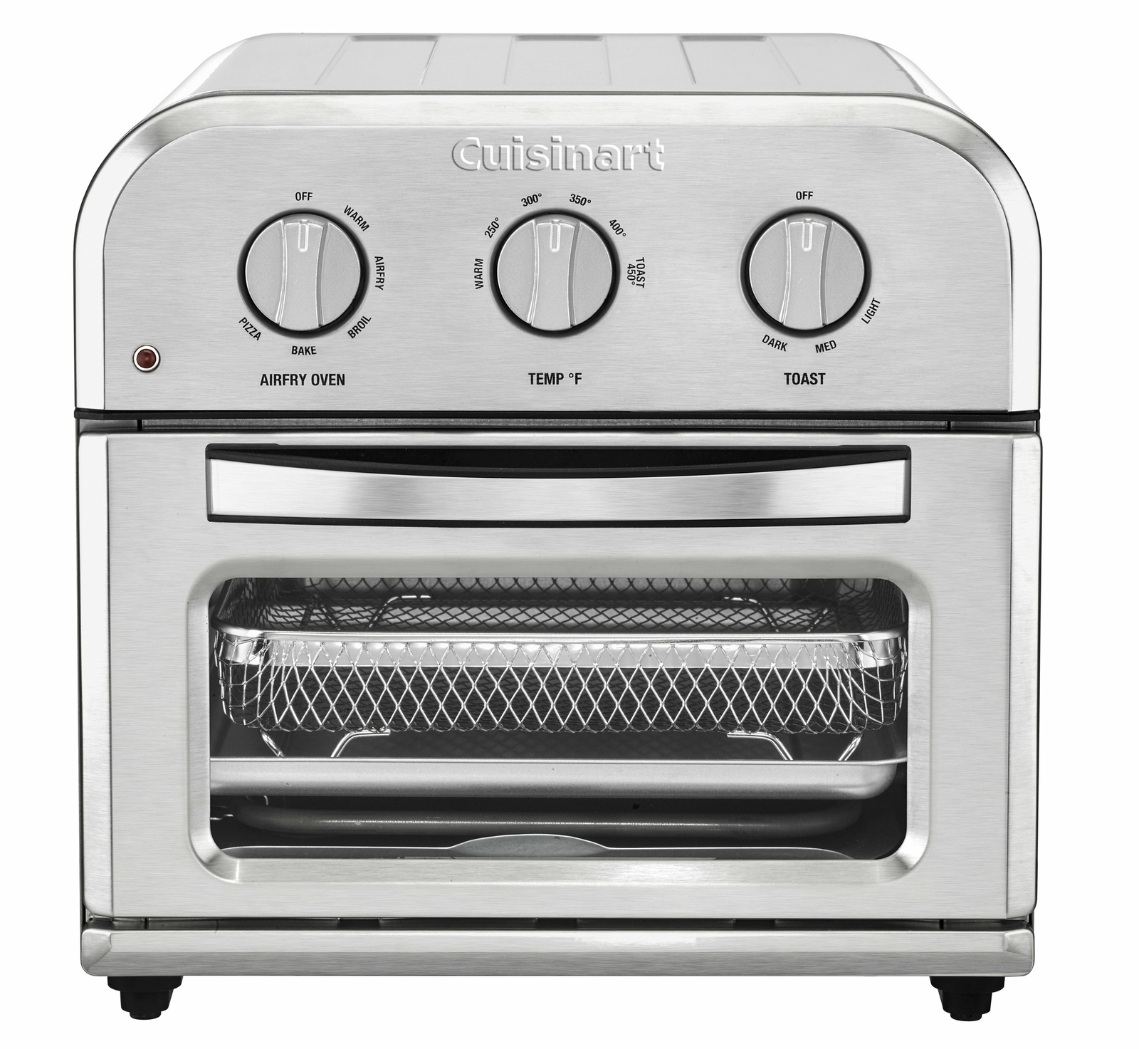 Cuisinart TOA-26 Compact AirFryer Convection Toaster Oven - Stainless Steel