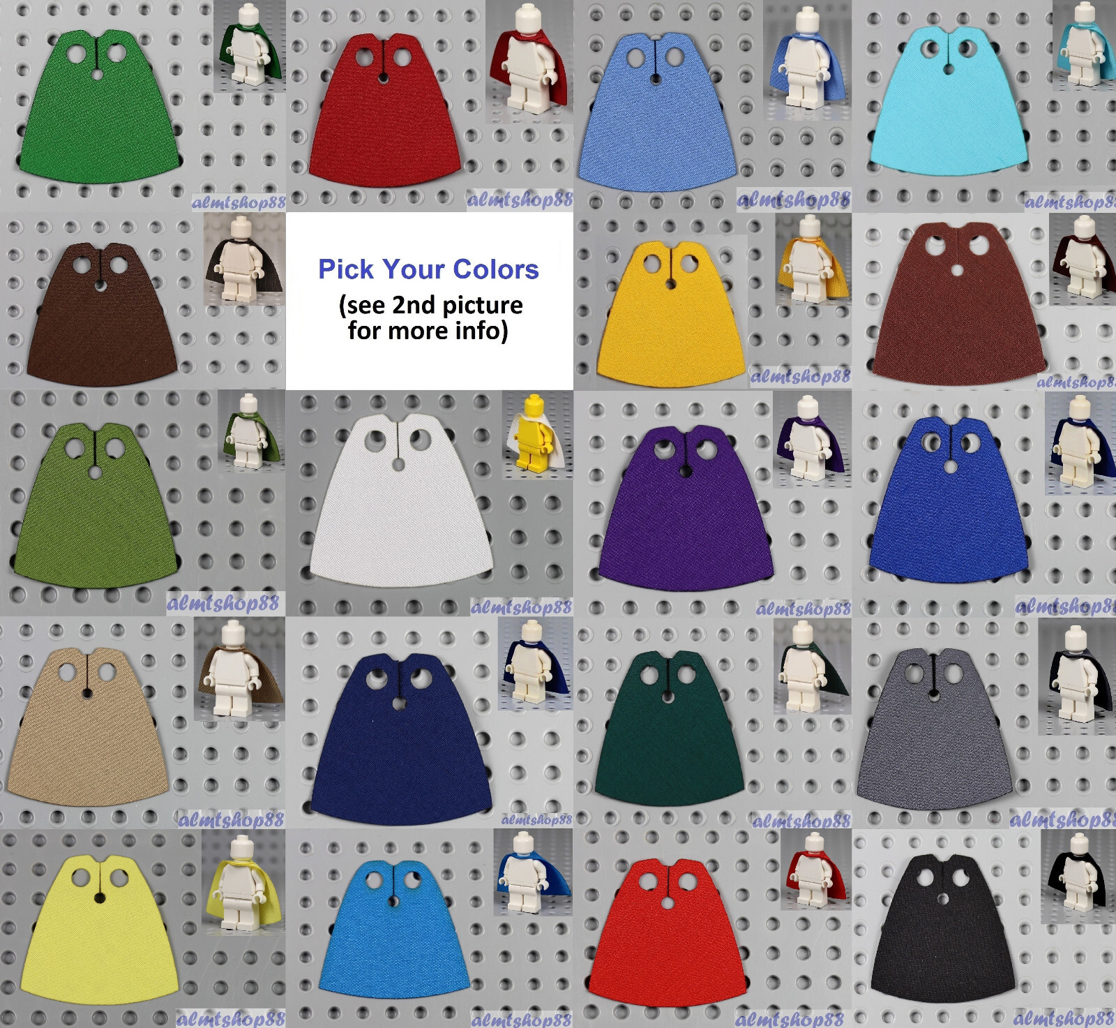 cloth-cape-for-lego-minifigures-pick-your-colors-fabric-robe-cloak-star-wars-ebay