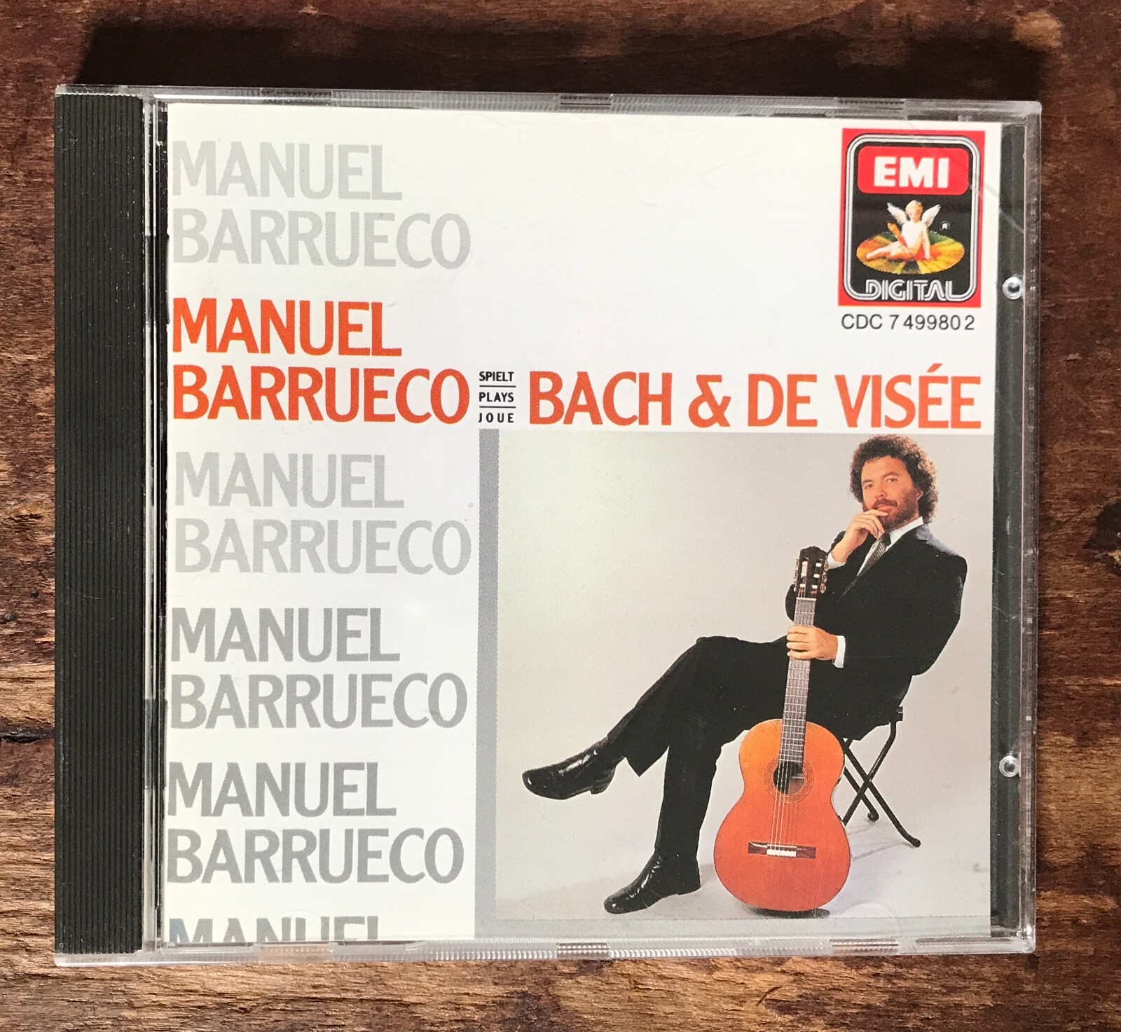 クラシック Bach/De Visee;Barrueco Play Manuel Barrueco Plays