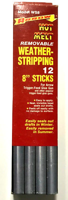 HOT GLUE Arrow 10 In x 1/2 In. Clear Full Size Glue Sticks (12-pack)  WHEATHER