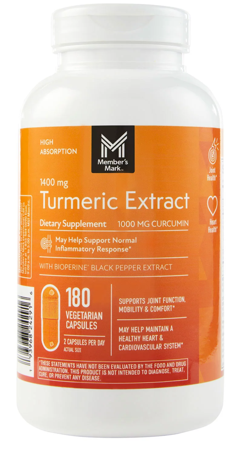 限定品　MERZBOW TURMERIC + BLACKBONE PART.5 Member's Mark Extra Strength Turmeric Extract 1400mg, 180