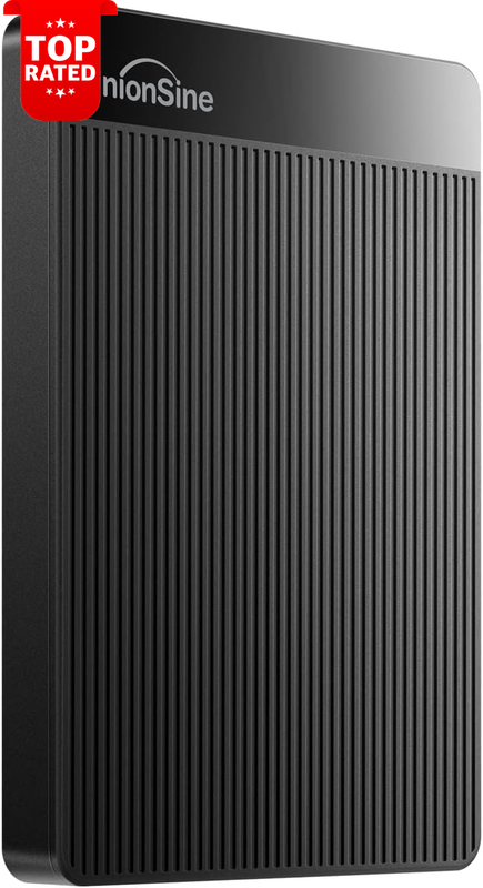 1TB Slim Portable External Hard Drive USB 3.0 Compatible PC Mac PS4 Xbox
