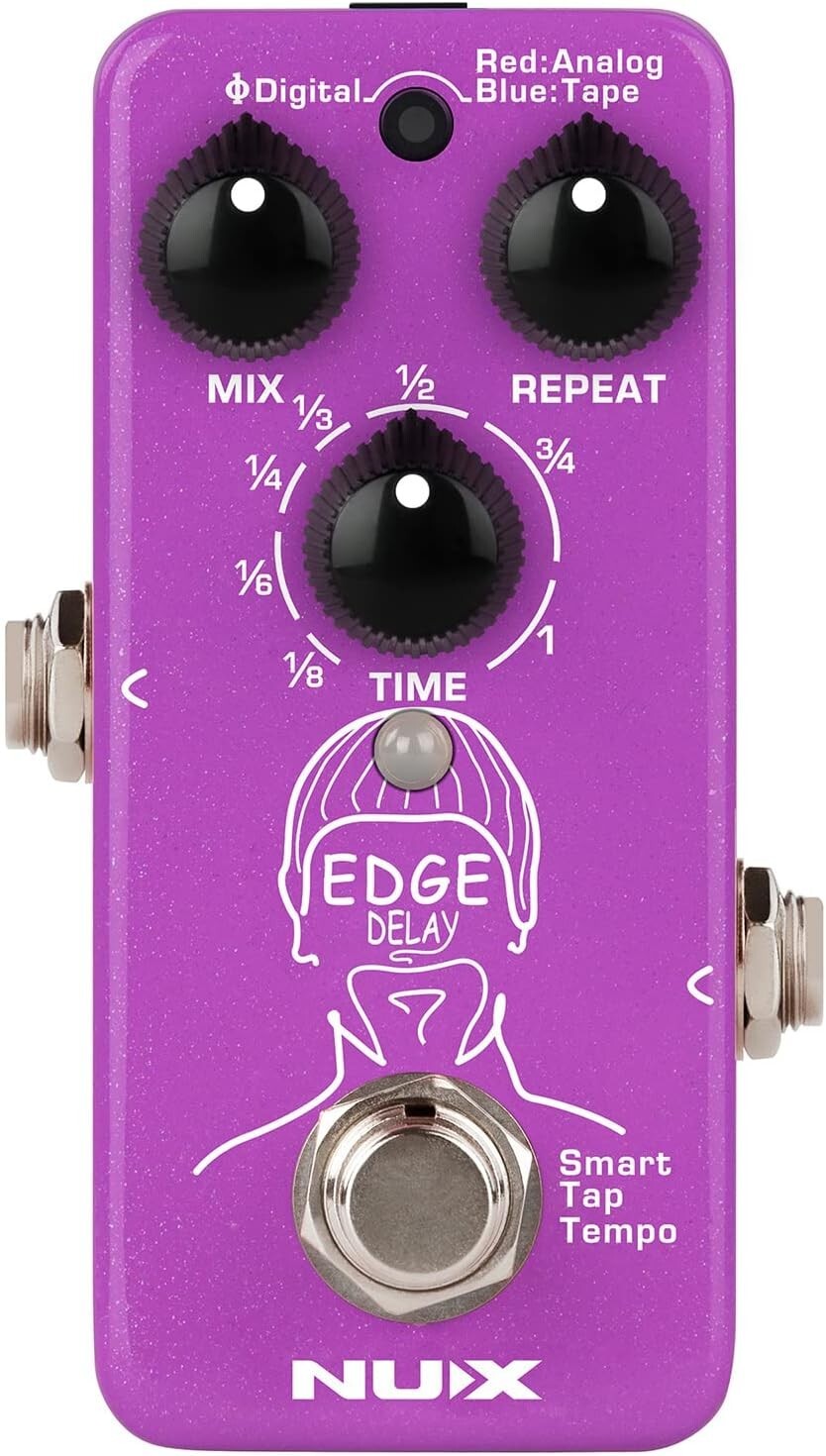 NUX 173.552UK NDD-3 Edge Lightweight Mini Delay Guitar