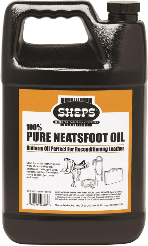 Sheps 100% Pure Neatsfoot Oil- 8 oz - NEW - FREE SHIPPING - US