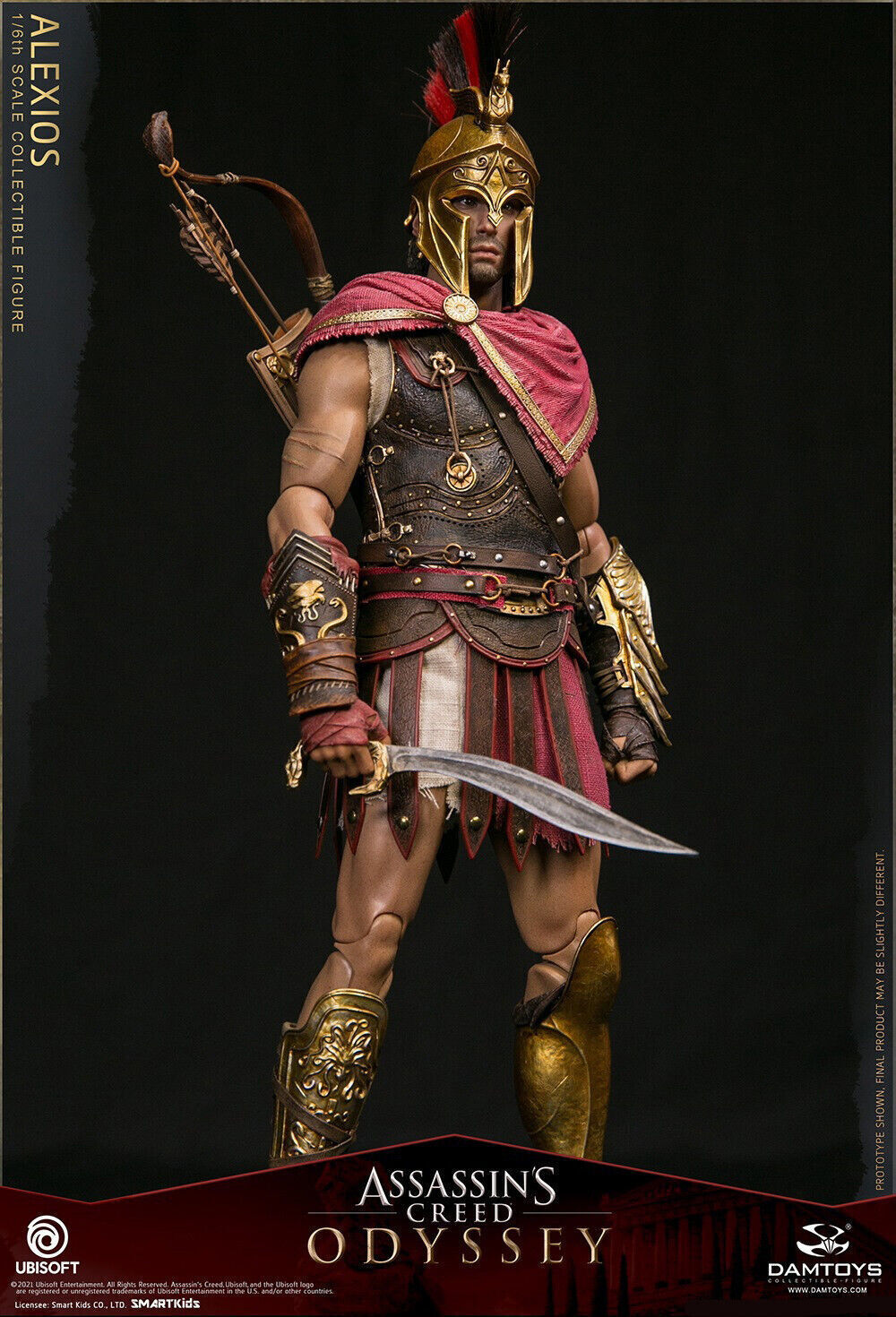 DAM TOYS DMS019 Assassin's Creed Odyssey Alexios 1/6 Action Figure