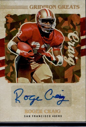 Roger Craig Football Trading Cards