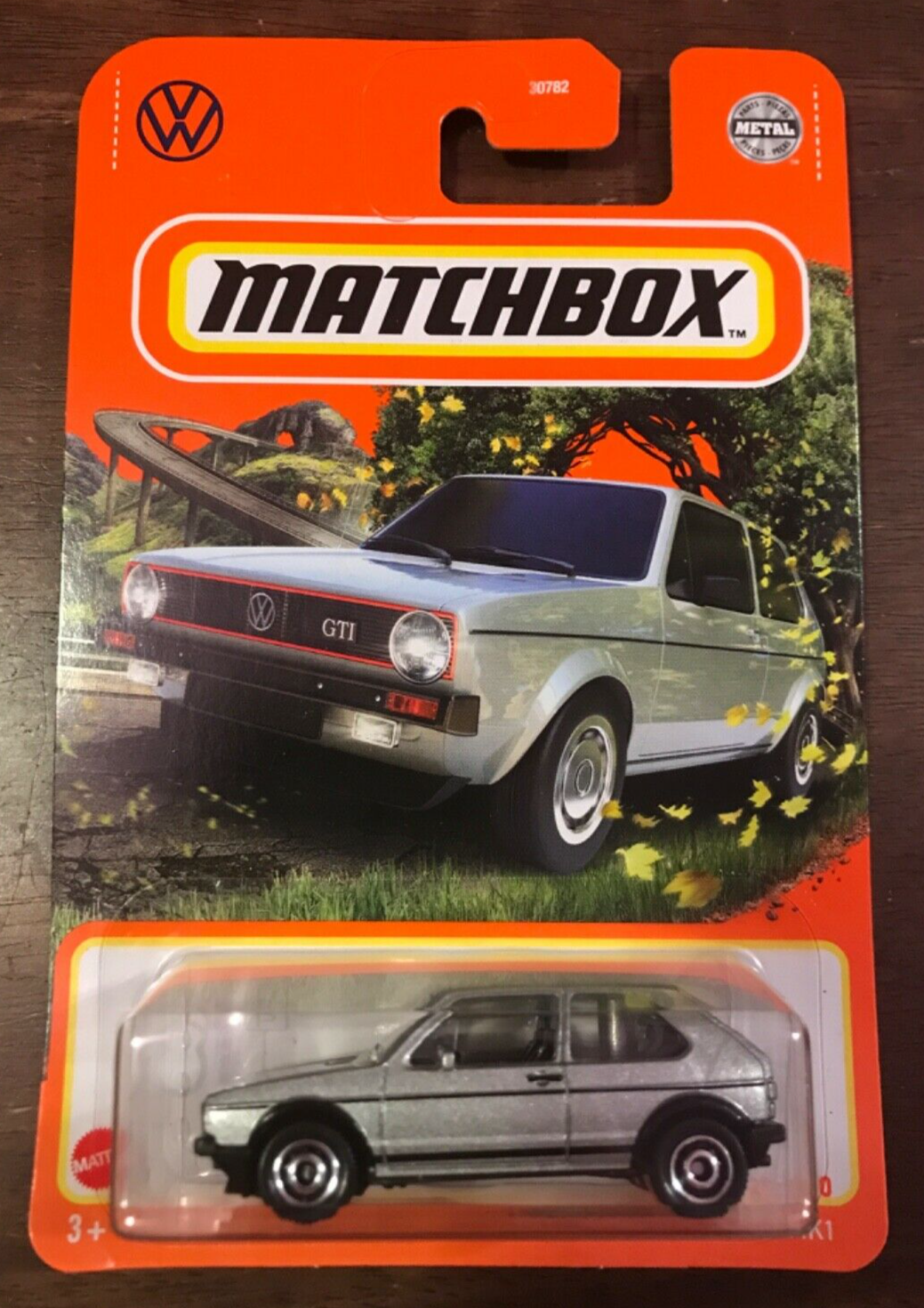Matchbox '76 Volkswagen Golf MK1 #025 MBX '22 Series Silver