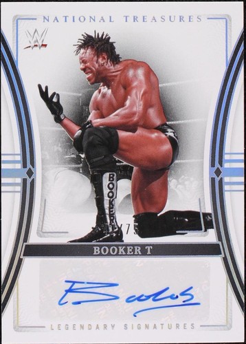 2024 Panini National Treasures WWE - Booker T #LS-BKT