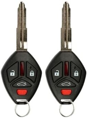 2 for Mitsubishi Galant Eclipse 2008 2009 2010 2011 2012 keyless remote key fob