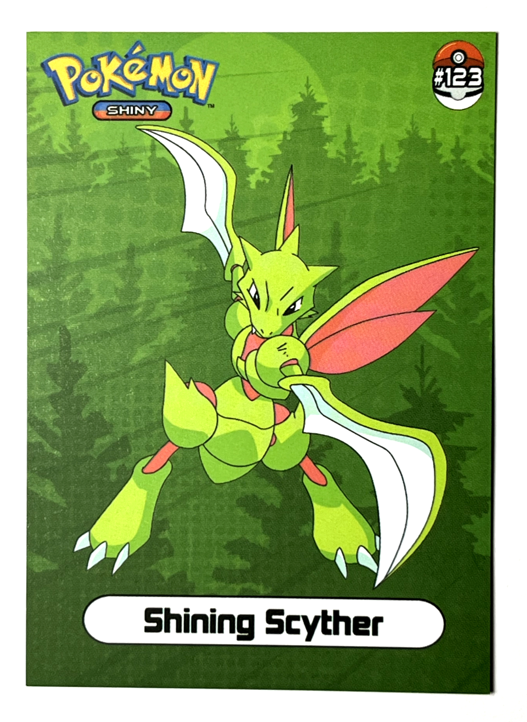 2024 SHINY POKEMON Card #123 SCYTHER Kanto Peru Edition | eBay 2024 SHINY POKEMON Card #123 SCYTHER Kanto Peru Edition | eBay