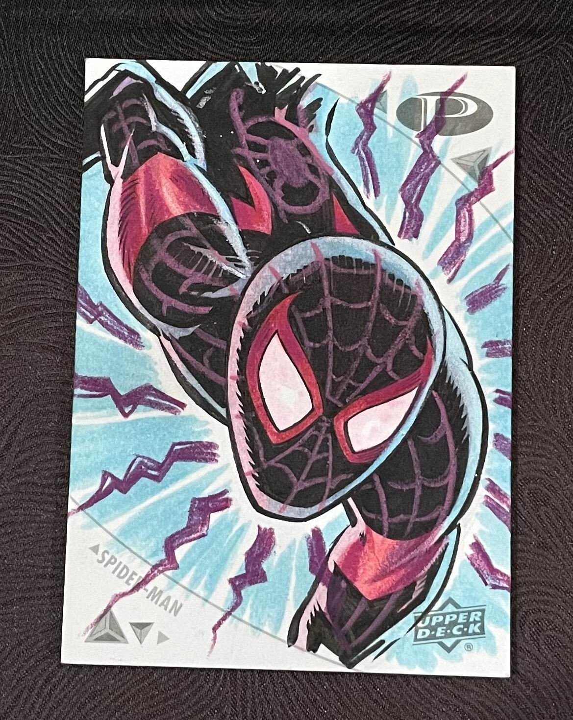 2019 UD Marvel Premier 【Spider-Man】14/15 2019 Upper Deck Marvel Premier Spider-man 1/1 Sketch By