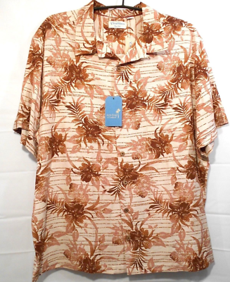 Off white silk hawaiian shirt outlet