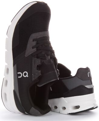 Pre-owned On Running Cloudrift Mens Sneaker Black White Size Us 6 - 13
