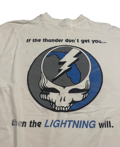 Vintage 1995 Grateful Dead Spring Tour Tampa Bay Lightning T