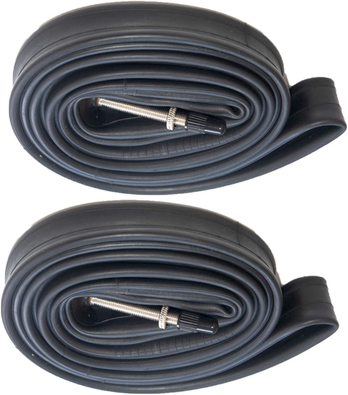 2 Pack 28 Inch/700 Bicycle Tube, 700X25C-32C Race Tube, 48 Mm Presta Valves, Com