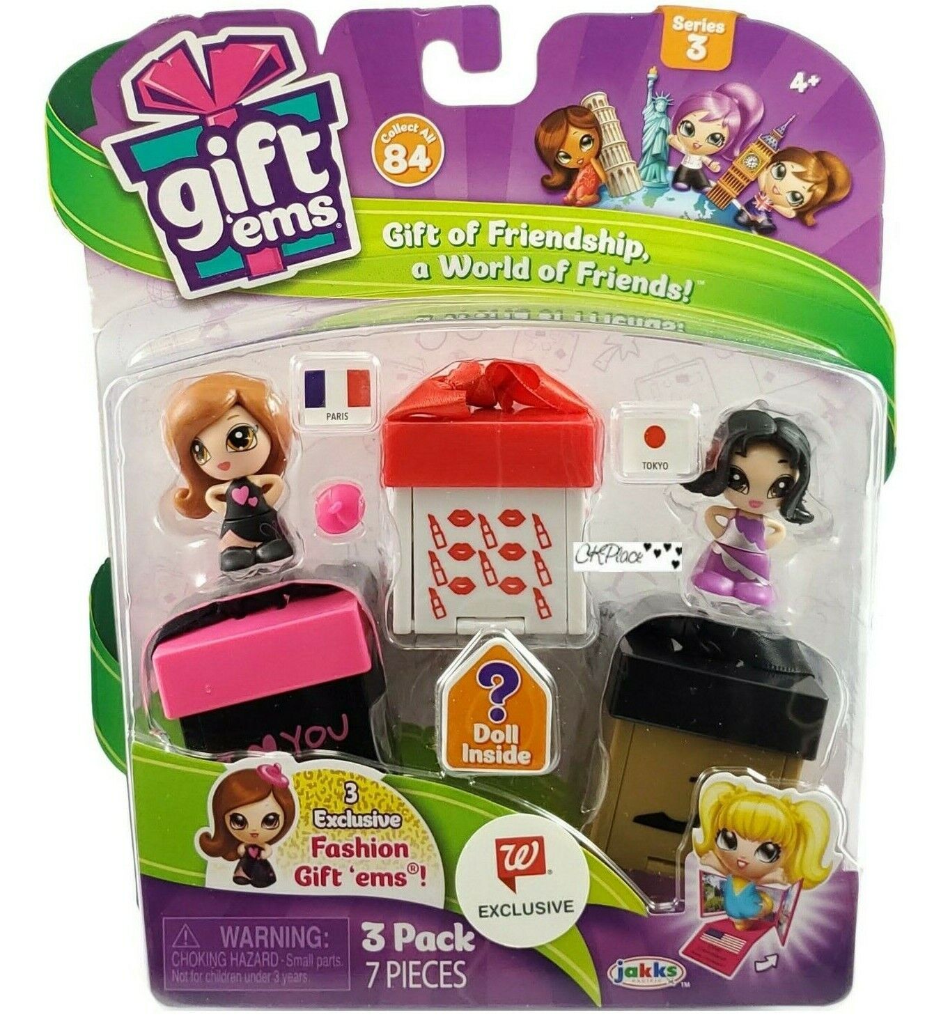 Jakks Pacific Gift Ems Series 3 Paris And Tokyo Walgreens Jakks Pacific Gift Ems Series 3 Paris And Tokyo Walgreens