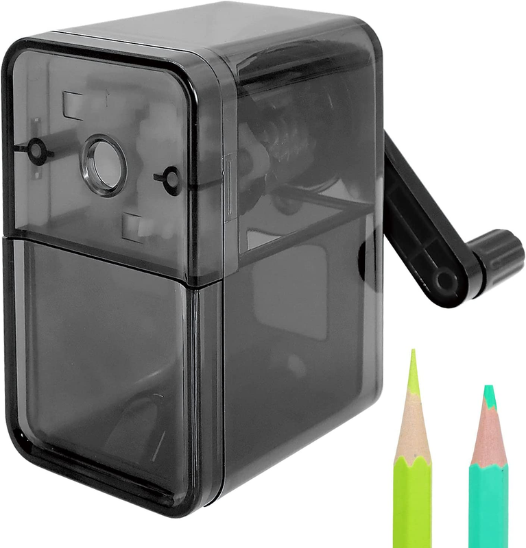 Manual Pencil Sharpeners Auto-Stop Heavy Duty Blade  #2,Hb,Colored Pencils