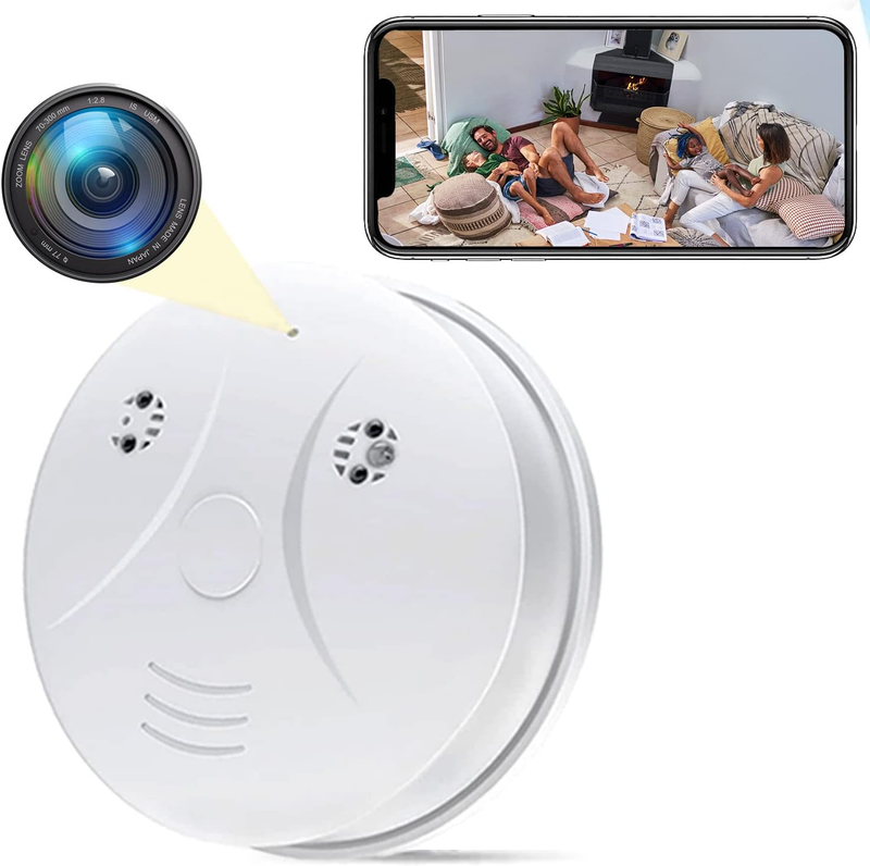 Hidden Camera Smoke Detector Wifi Video Recorder Real-Time Hidden Camera Spy Cam
