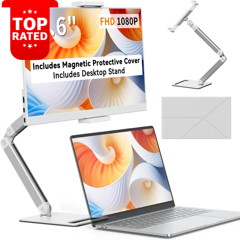 15.6 Inch Portable Monitor Laptop Screen Extender Gaming Display Travel Monitor