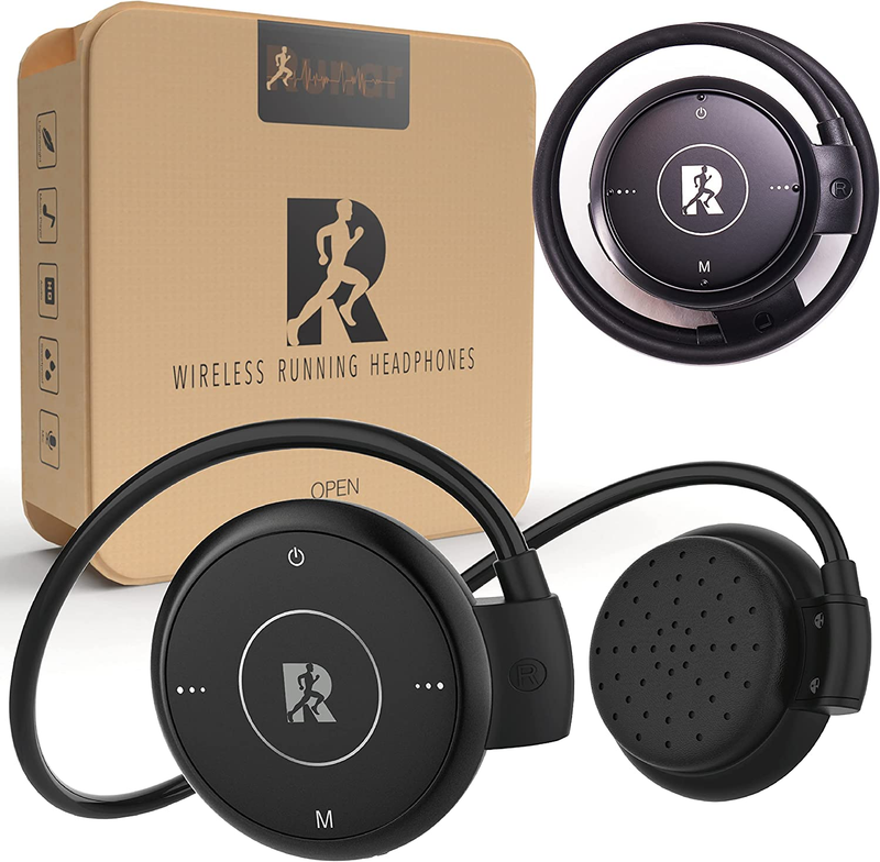Running Headphones Designed Runners Wireless Bluetooth V5.0 