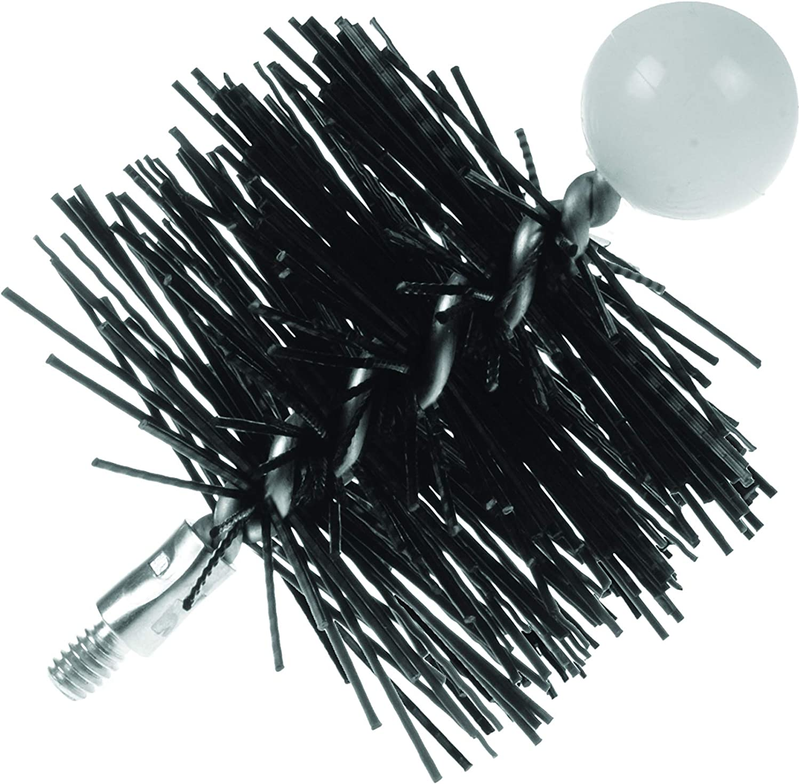 Rutland Products PS-3 3-Inch round Pellet Stove Brush Black