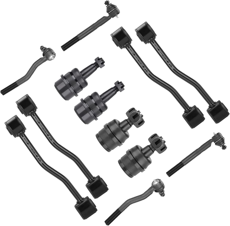 Suspension Kit for 1999-2004 Jeep Grand Cherokee Front Outer Tie Rods Front Rear