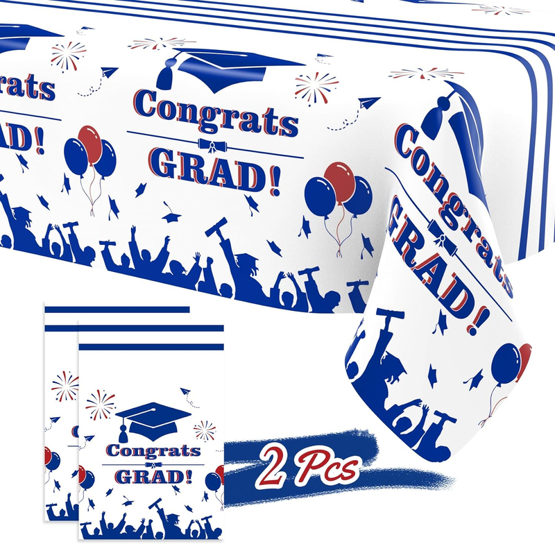 Graduation Decorations Class of 2024, Graduation Tablecloth, Graduation Party De