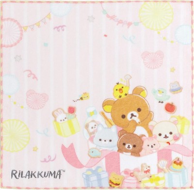 San-X Rilakkuma Mini Towel 9.8×9.8in CM39701