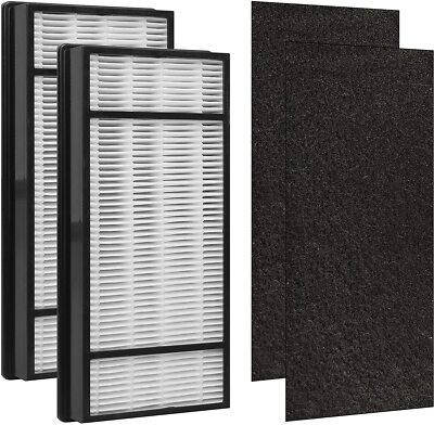 2 Replacement Air Purifier HEPA fits Honeywell HRF-H1 HRF-H2 Filter H HPA060, 