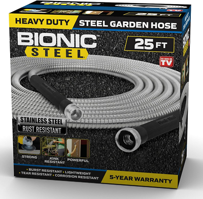 - Heavy Duty 304 Stainless Steel Lifetime Hose