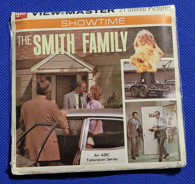 SEALED B490 The Smith Family Henry Fonda TV Show view-master 3 Reels Packet