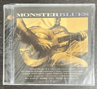 Monster Blues - Audio CD By Various Artists - BRAND NEW SEALED