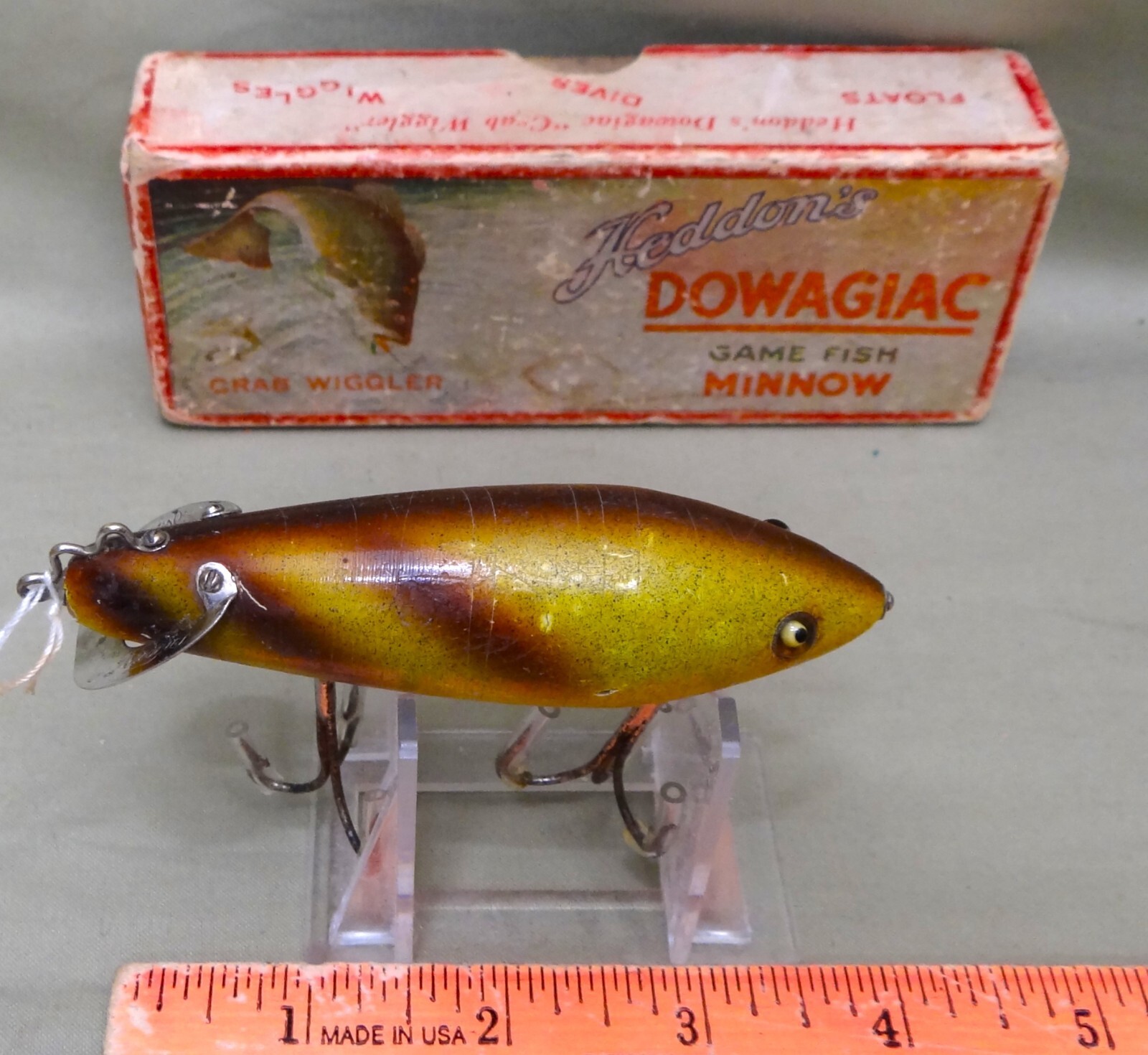 オールド ヘドン クラブ ウィグラー Heddon Crab Wiggler へドンルアー クラブウィグラー【Heddon Crab Wiggler】【ライブ