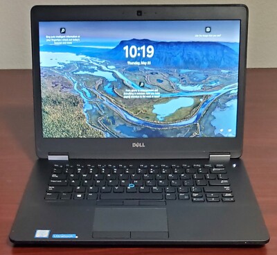 Dell Latitude E7470 14'' Intel i5-6300U 2.40GHz 8GB 180GB SSD Win 11, A/C Adapter