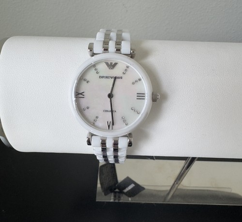 EMPORIO ARMANI CERAMICA ホワイト armani-ceramica-mother-of-