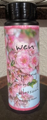 WEN  CHAZ DEAN NOURISHING MOUSSE Spring Cherry Blossom 7.5 fl oz - New! No Pump!