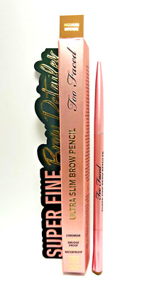 Too Faced Ultra Slim Brow Pencil - MEDIUM BROWN - 0.08g/0.002oz.