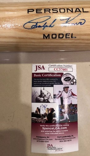 Ralph Kiner (d.2014) PITT PIRATES Signed/Autographed Adirondack Bat /JSA  COA