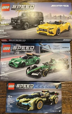 LEGO Speed Champions new Lot 76923 76924 76925 MB AMG Aston Martin Lamborghini
