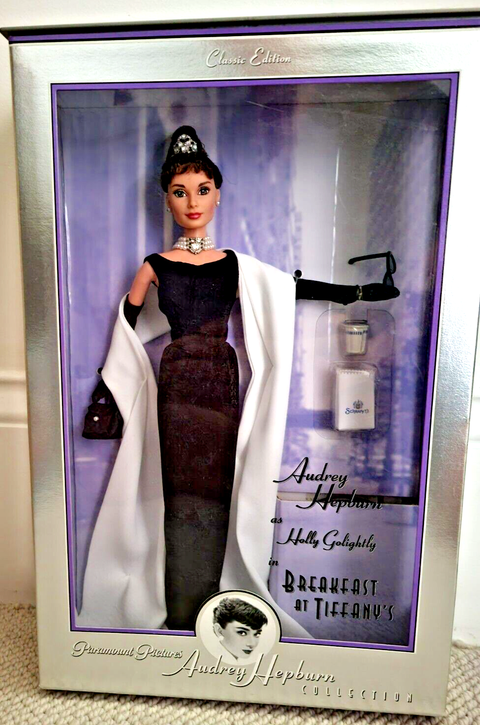 Barbie as AUDREY HEPBURN Look-A-Like in Barbie as AUDREY HEPBURN Look-A-Like in