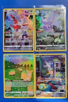 4x Pokémon TCG Crown Zenith: Latias (GG20/GG70) to Dunsparce (GG23/GG70) - NM