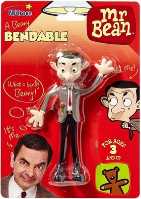 NJ Croce Mr. Bean Bendable Figure 