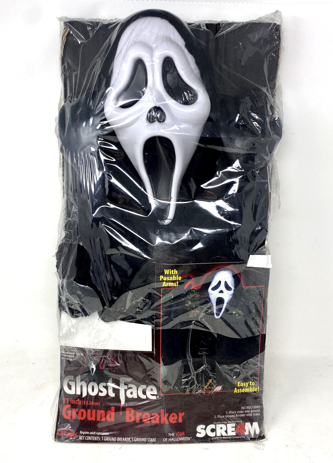 【USED】TARGET SCREAM 19g Scream 4 Groundbreaker (2011) Ghostface Prop 21 Inches